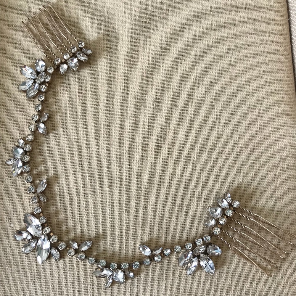 Rosette Crystal Headpiece